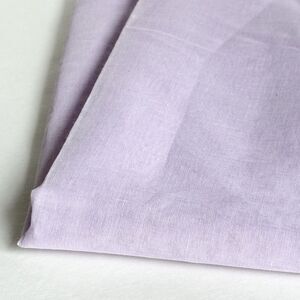 Vintage Lavender Voile Fabric 47.5"W x 48"L Semi-Sheer Fabric